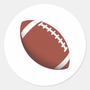 Sticker Rond Football!