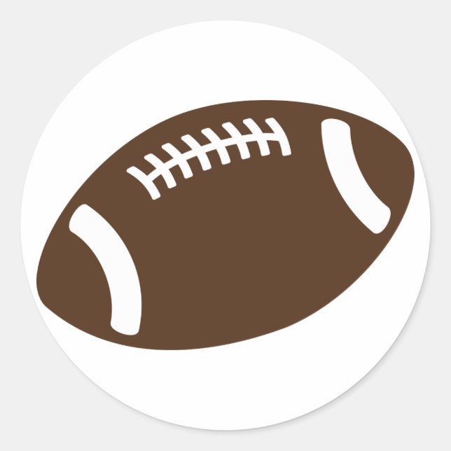 Sticker Rond Football (Devant)
