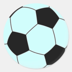 STICKER ROND FOOTBALL
