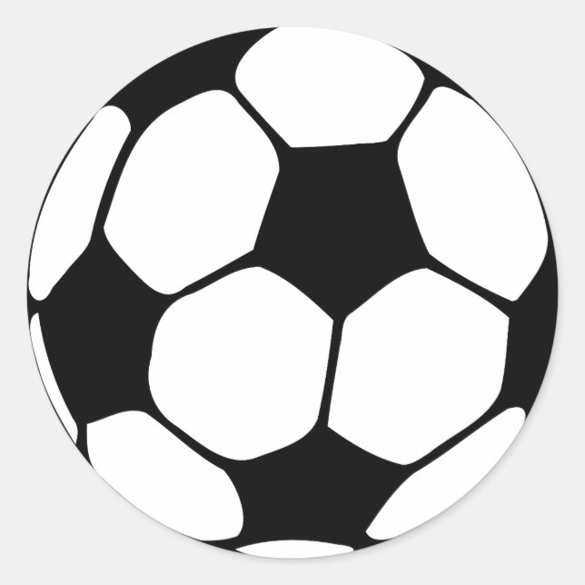 Sticker Rond Football (Devant)