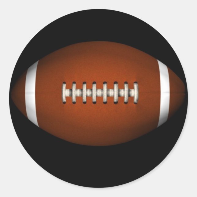 Sticker Rond Football (Devant)