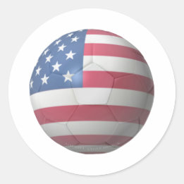 Sticker Rond Football américain