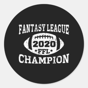 Sticker Rond football imaginaire