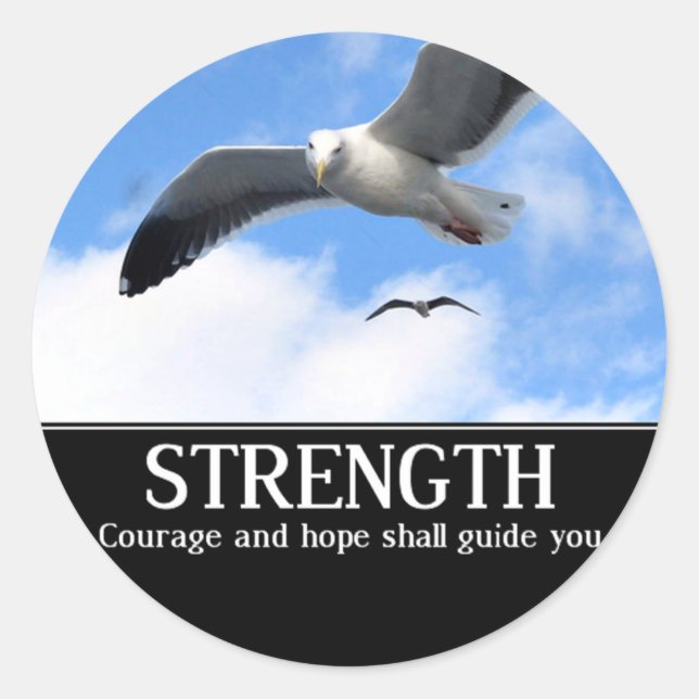 Sticker Rond Force_ (Devant)