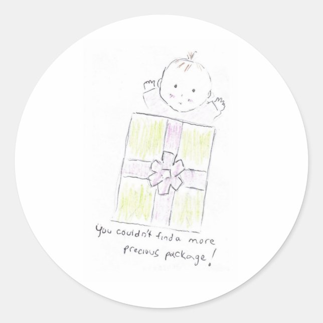 Sticker Rond Forfait précieux (Devant)