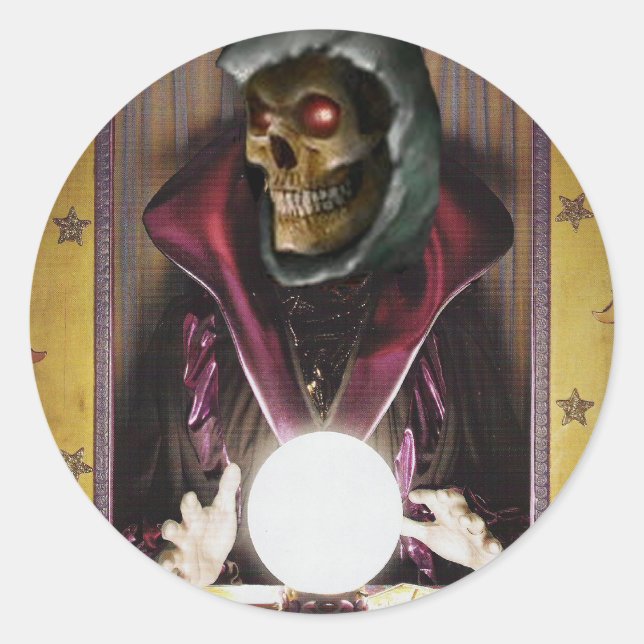 Sticker Rond Fortune Teller (Devant)