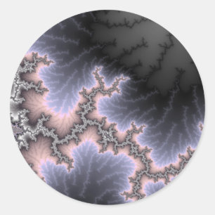 Sticker Rond Foudre de force