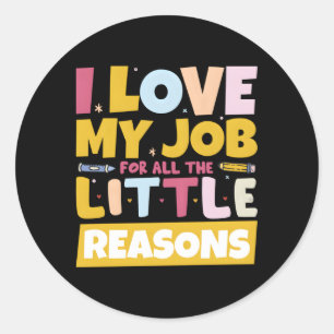 Sticker Rond Fournisseur de garderie