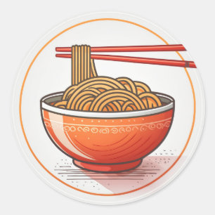 Sticker Rond Fraîchement Fabriqué