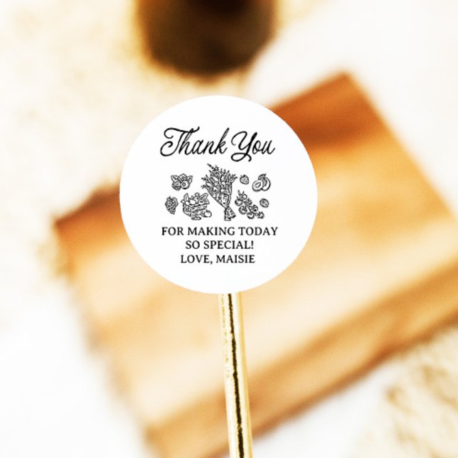 Sticker Rond Frais Sorti du Marché Enterrement de Vie de Jeune  (Créateur téléchargé)