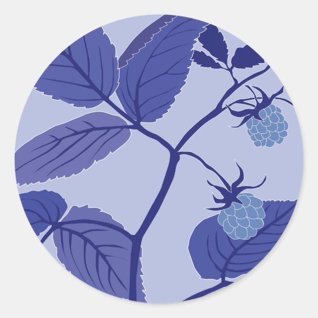 Sticker Rond framboise (Devant)