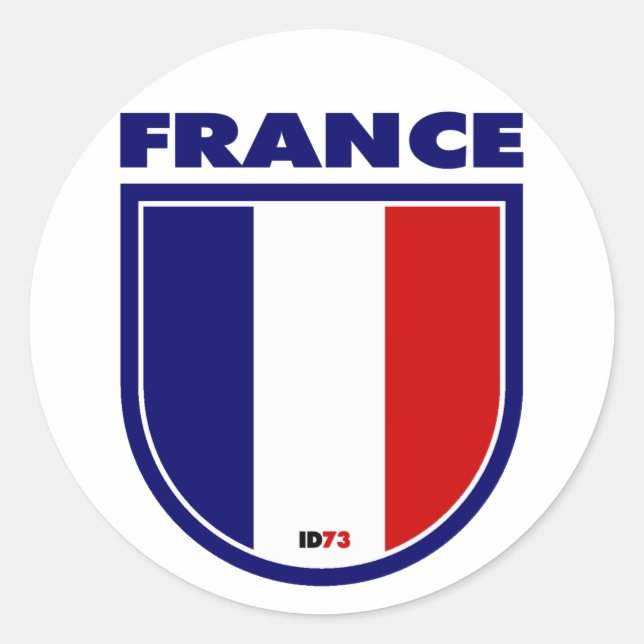 Sticker Rond France (Devant)