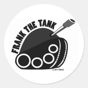 Sticker Rond Frank l'autocollant de logo de réservoir