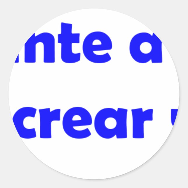 Sticker Rond Frases para legado 7 (Devant)