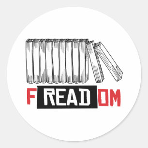 STICKER ROND FREADOM
