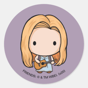 Sticker Rond FRIENDS™ Phoebe Chibi