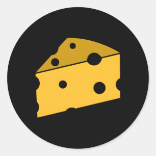 Sticker Rond Fromage