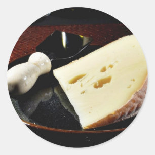 Sticker Rond Fromage Fol Epi