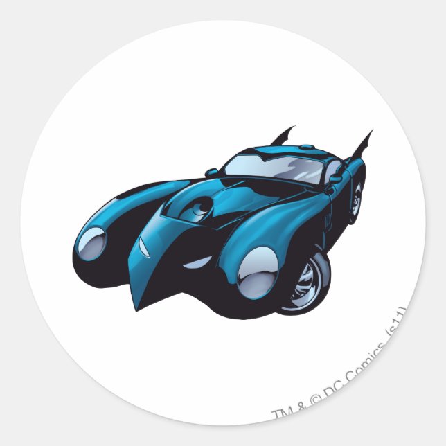 Sticker Rond Front Batmobile (Devant)