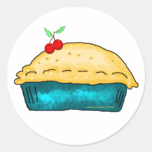 Sticker Rond Fruit