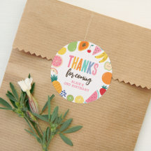 Fruit fête d'anniversaire