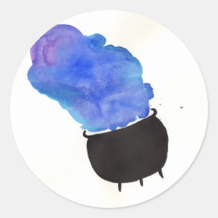 Sticker Rond Fumer Cauldron