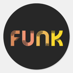 Sticker Rond Funk