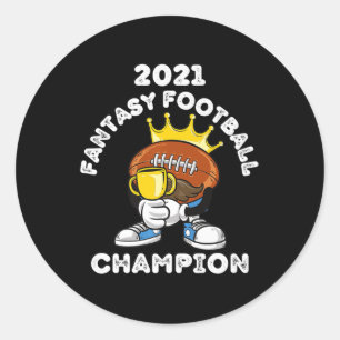 STICKER ROND FUNNY 2021 IMAGINAIRE CHAMPION IMAGINAIRE LEAGU