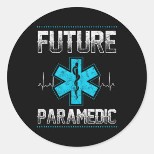 Sticker Rond Futur étudiant paramédical