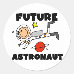 Sticker Rond Futurs T-shirts et cadeaux d'astronaute