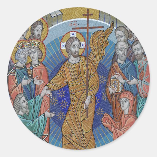 Sticker Rond [fuzzy]Icon (Devant)