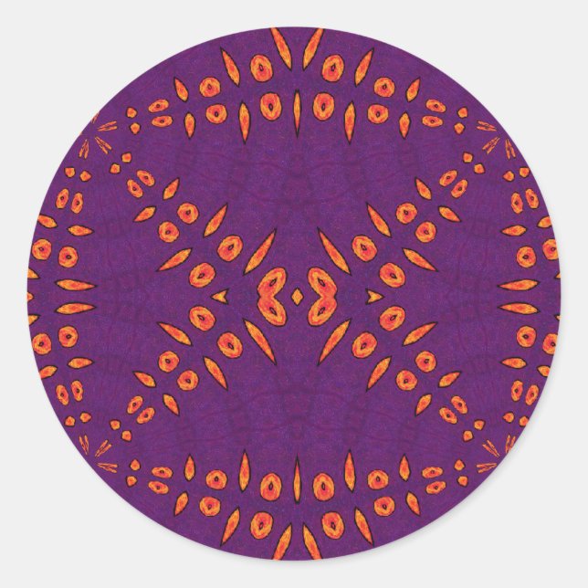 Sticker rond Fyre Trybe (Devant)