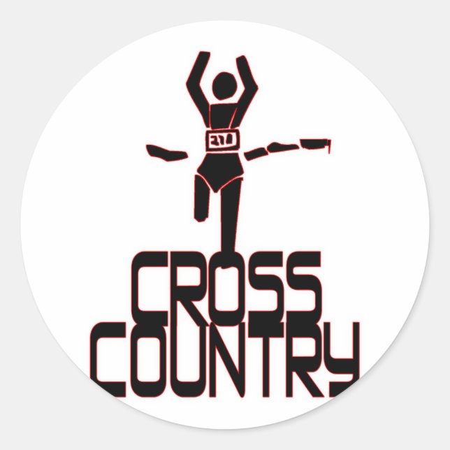 STICKER ROND GAGNANT DE PAYS - LIGNE DE FINITION (Devant)