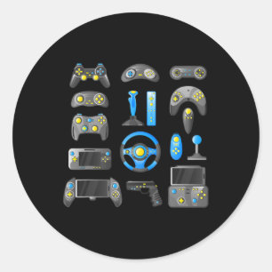 Sticker Rond Game Control All Things Video Game 1