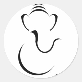 Sticker Rond ganeshji_1.png
