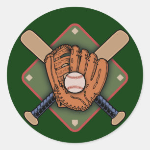 Sticker Rond Gant et Crossbats