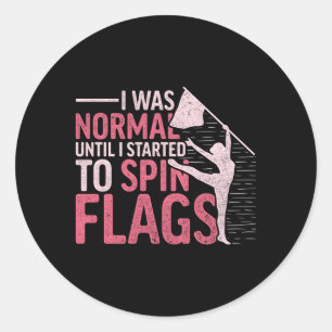 Sticker Rond Garde-couleur