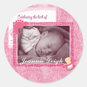 Sticker Rond Gardien photo de fille