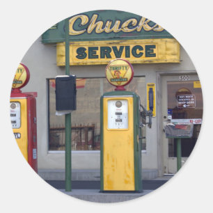 Sticker Rond Gare ancienne