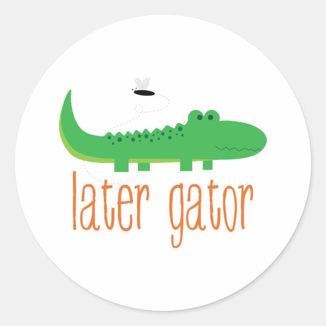 Sticker Rond Gator (Devant)