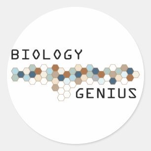 Sticker Rond Génie biologique