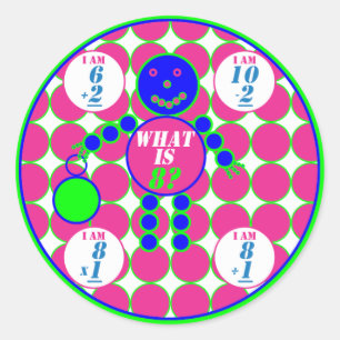 Sticker Rond Géométrie-Stickers-Âge du Cercle 8