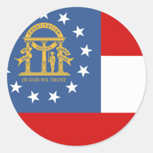 STICKER ROND GÉORGIE
