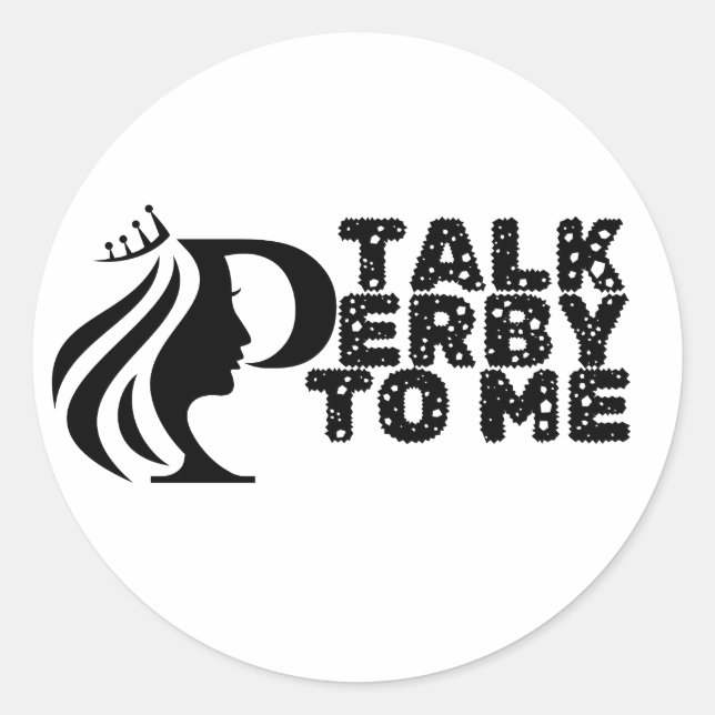 Sticker Rond Giddy Le F Up (Devant)