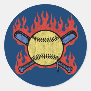 Sticker Rond Gisement de Flambeau