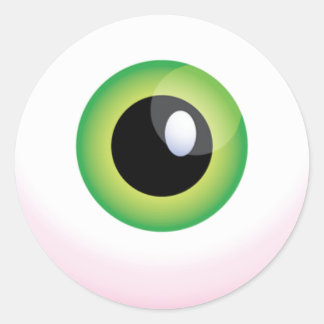 Sticker Rond Glode oculaire