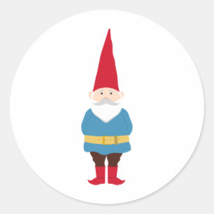 Sticker Rond Gnome