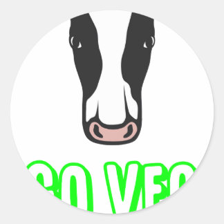 Sticker Rond Go Veg © Logo