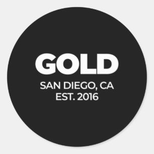 Sticker Rond Gold Bjj Og Collection