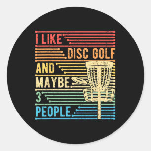 Sticker Rond Golf à disque _3